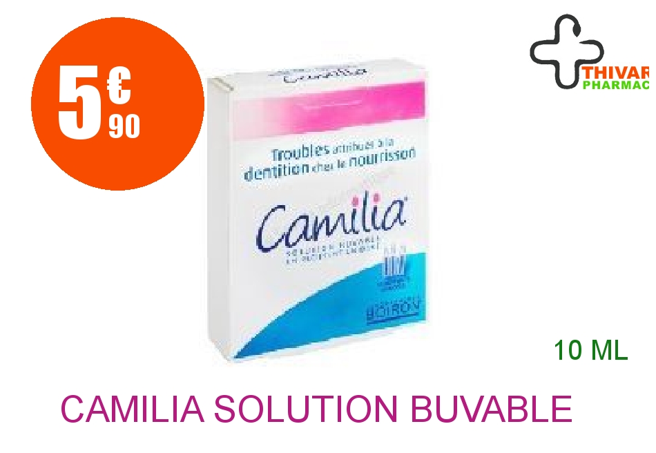 Achetez CAMILIA Solution Buvable 10 Unidose de 1ml
