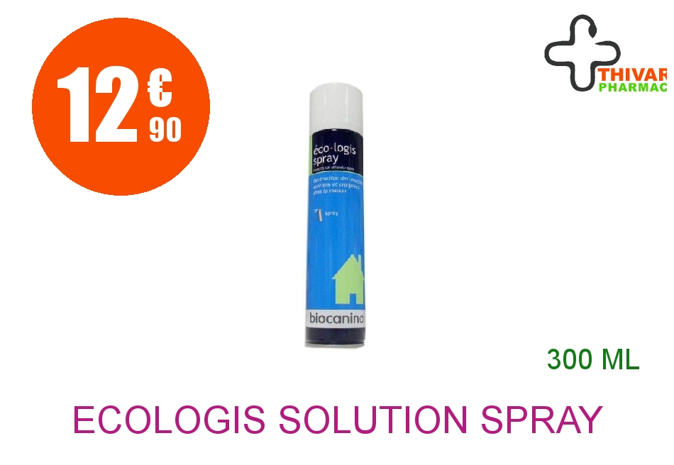 Achetez ECOLOGIS Solution spray insecticide Aérosol de 300ml