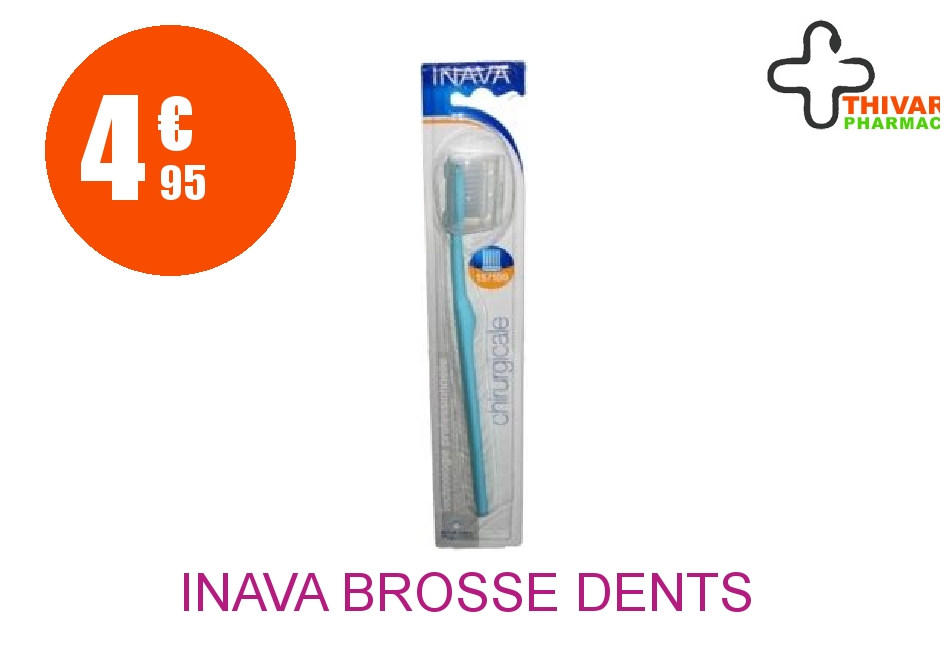 Achetez INAVA Brosse dents chirurgicale 15/100