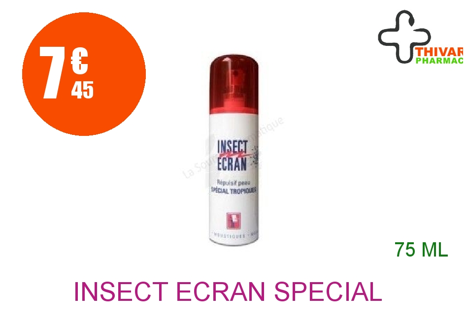 Achetez INSECT ECRAN SPECIAL TROPIQUES Solution adulte enfant Spray de 75ml