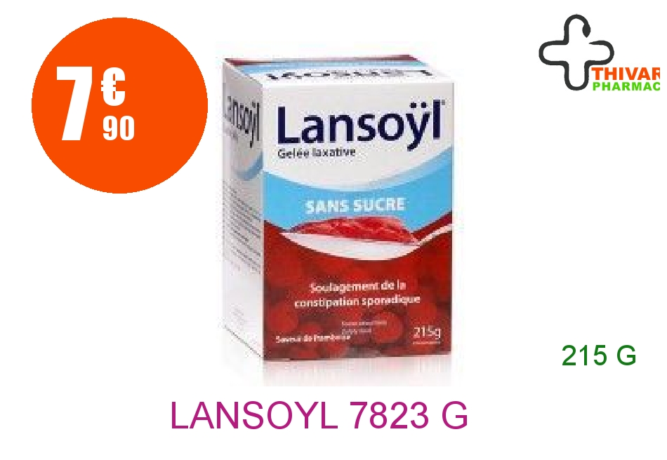 Achetez LANSOYL 78,23 g % Gel oral sans sucre en pot Pot de 215g