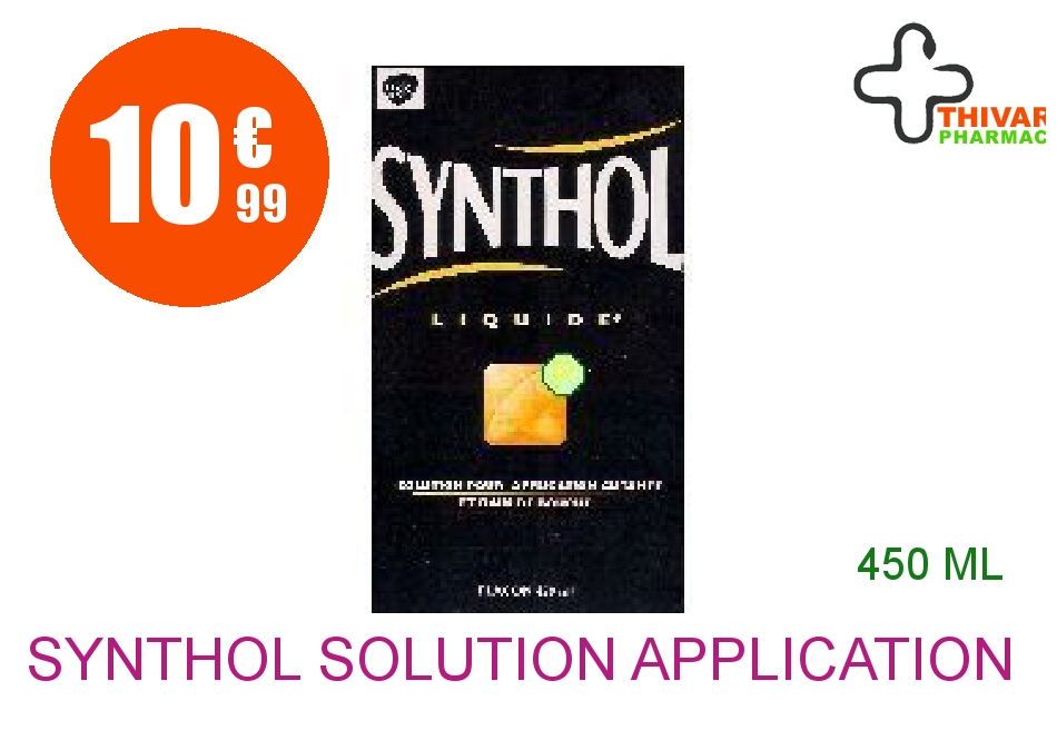 Achetez SYNTHOL Solution Application Cutanée Flacon de 450ml