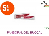 PANSORAL Gel buccal Tube PE (Polyéthylène) de 15g