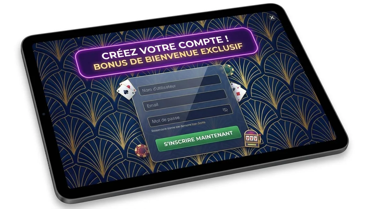 Inscription avec bonus